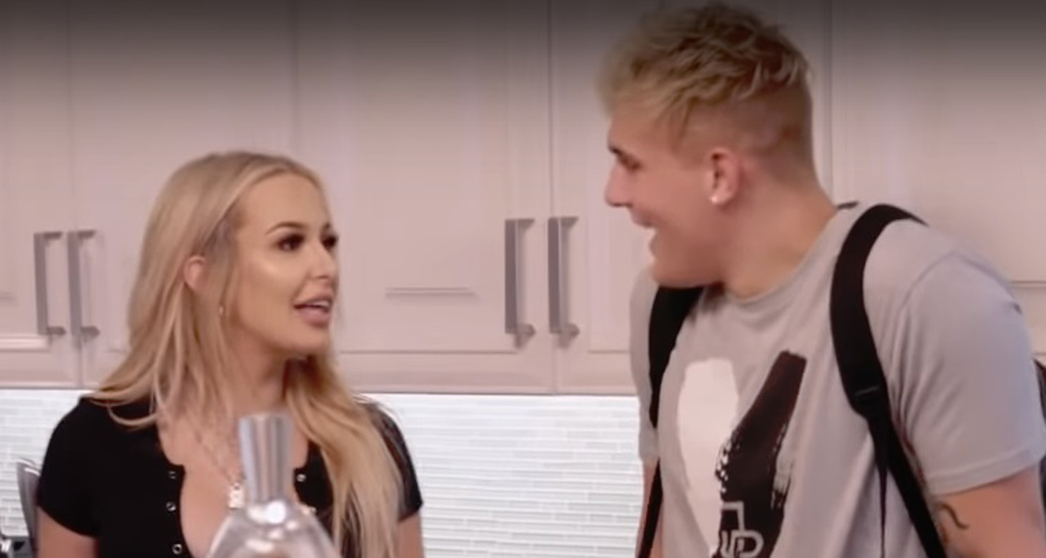 Tana Mongeau And Jake Paul Kiss In Her Mtv Reality Show Trailer Jake Paul Tana Mongeau Just 