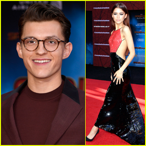 Tom Holland & Zendaya Premiere 'Spider-Man: Far From Home' in Hollywood!