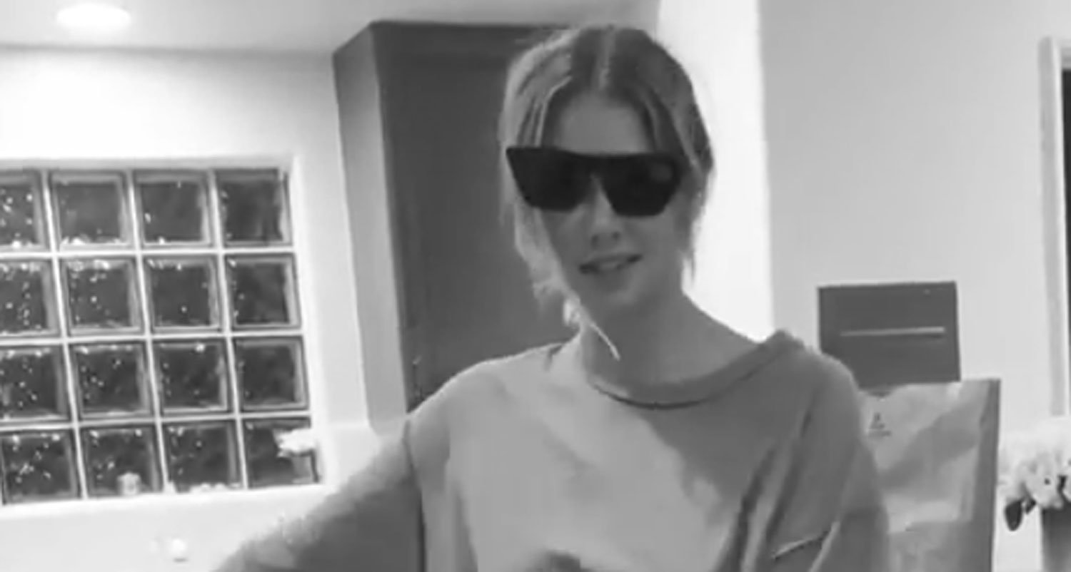 Ashley Benson Does the Floss Dance in Honor of Her Prive Revaux