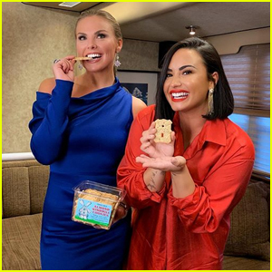 Demi Lovato Hangs Out with 'The Bachelorette' Hannah Brown at Finale Taping!
