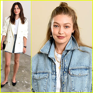 Gigi Hadid & Phoebe Tonkin Celebrate Wardrobe NYC’s New Denim ...