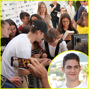 Hero Fiennes-Tiffin Meets Many Fans During Ischia Film Festival 2019