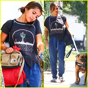 Isabela Moner Walks Her Dog in West Hollywood!