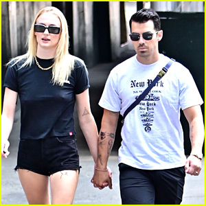 Joe Jonas Puts His Waldo Tattoo on Display While out with Sophie Turner