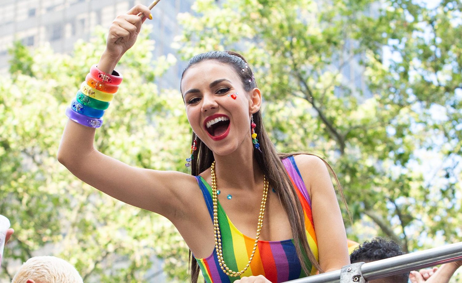 Victoria Justice Celebrates Pride Month in NYC! 