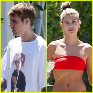 Justin & Hailey Bieber Spend the Day Together in Beverly Hills