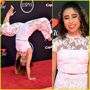 Gymnast Katelyn Ohashi Does Handstand on ESPYs 2019 Red Carpet - See It Here!