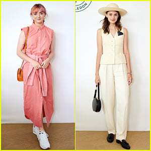 Maisie Williams & Diana Silvers Stop By Wimbledon!