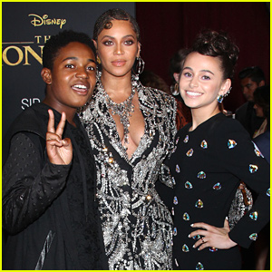 ‘Raven’s Home’ Cast Meet Beyonce at ‘The Lion King’ Premiere – See The