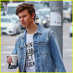 Shawn Mendes Makes Coffee Stop Before Heading To San Diego