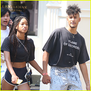 Willow Smith in LA with boyfriend Tyler Cole