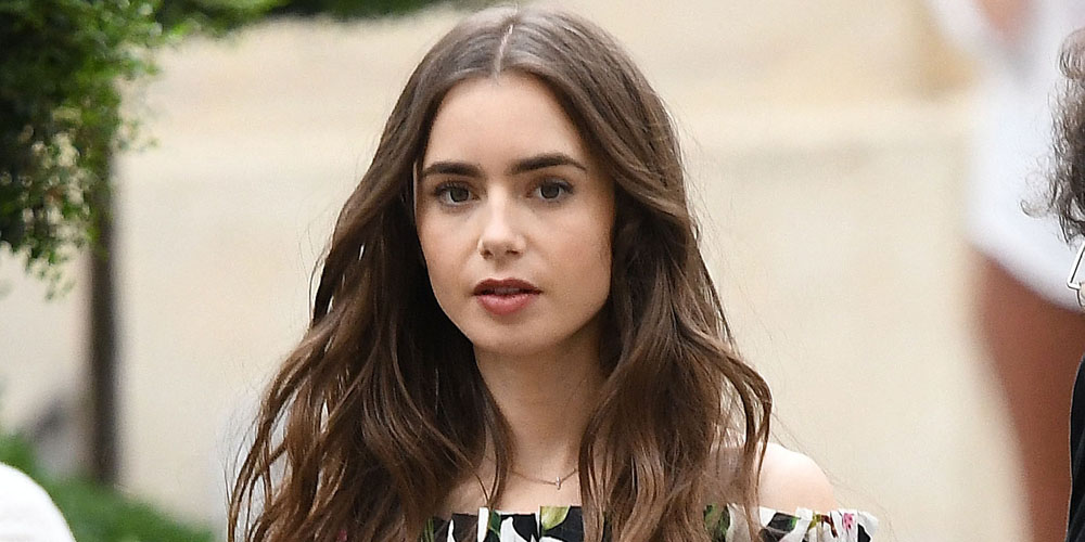 Lily Collins Wears Paris On Her Clothes While Filming 'Emily in Paris', Photo 1253546 - Photo Gallery, Just Jare…