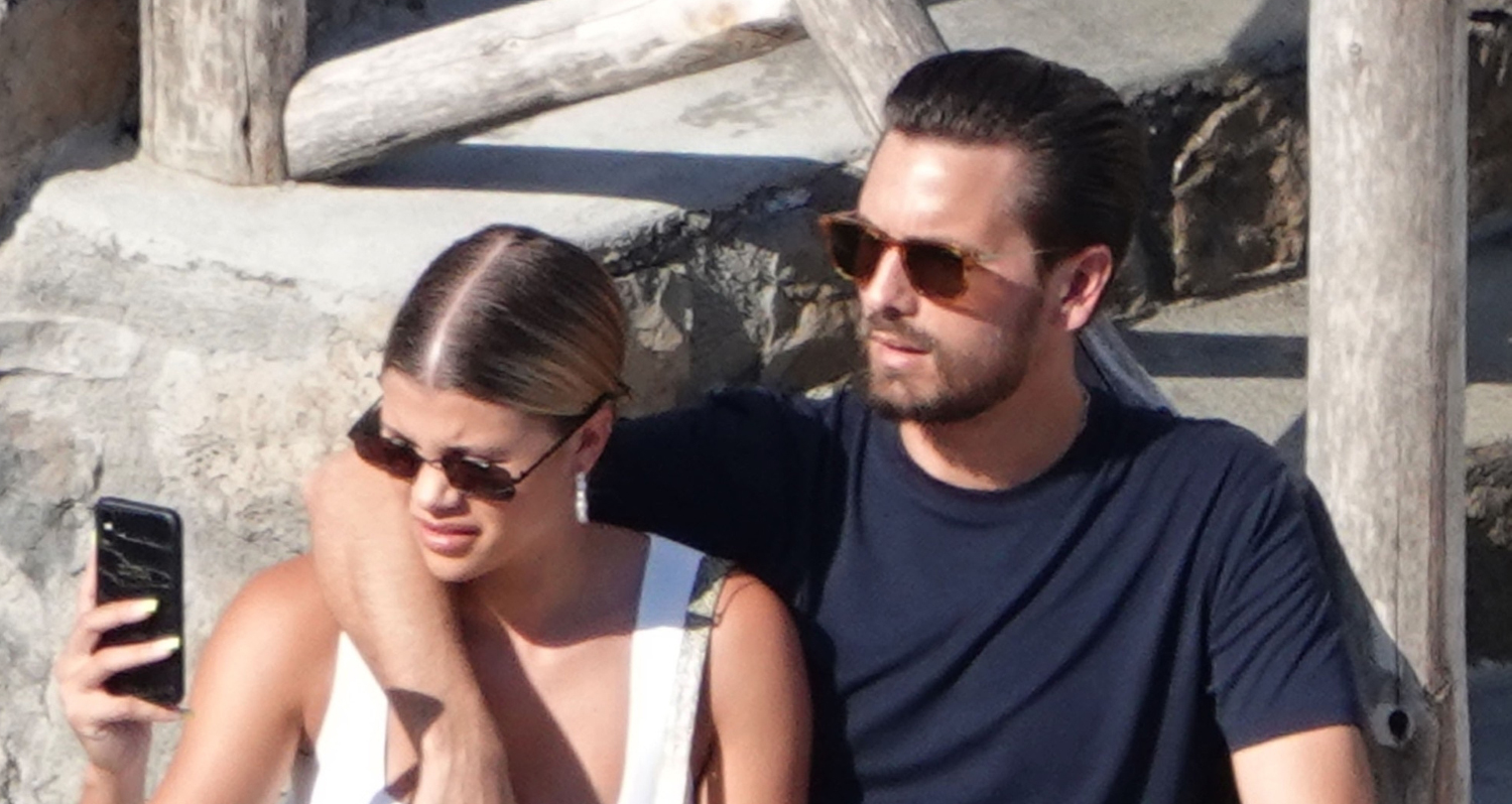 Sofia Richie Spends Some Time on the Beach with Scott Disick in Italy ...