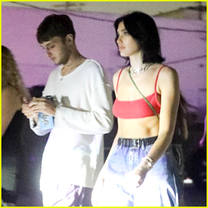 Dua Lipa Enjoys a Night Out in L.A. with Anwar Hadid