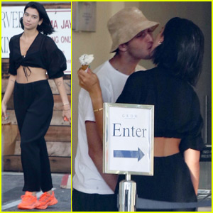 Dua Lipa Kisses Her Boyfriend Anwar Hadid on Their Day Date!