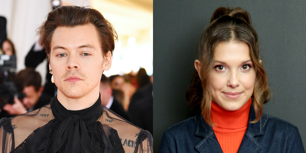 Harry Styles and Millie Bobby Brown hung out at Ariana Grande's