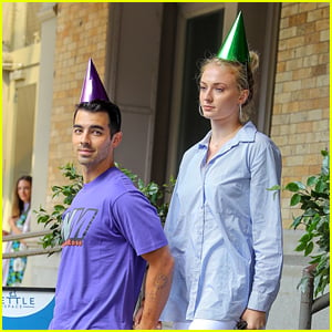 Joe Jonas Gets Festive at His Birthday Lunch with Wife Sophie Turner!