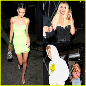 Hailey & Justin Bieber Enjoy a Fun Night Out with Kendall Jenner & More!