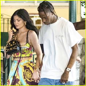 Kylie Jenner & Travis Scott Have Date Night Out in Capri