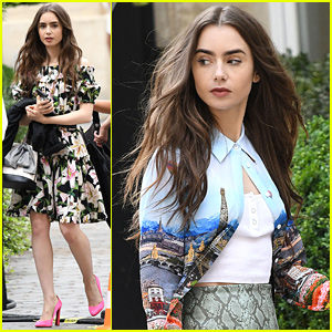 Lily Collins Outfits: Lily Looks Very Un-Emily in Paris Lately