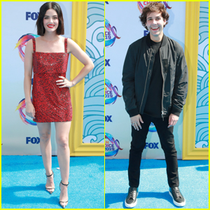 Lucy Hale & David Dobrik Step Out For Teen Choice Awards Ahead of Hosting Duties
