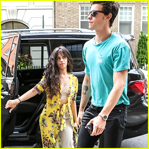 Camila Cabello & Shawn Mendes Hold Hands After Shawn's 21st Birthday Celebration in NYC