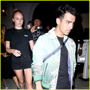 Jonas Brothers Celebrate Teen Choice Wins at Dinner with Sophie Turner