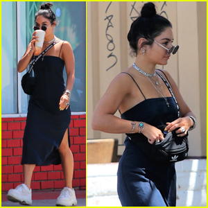 Vanessa Hudgens Makes a Coffee Stop While Out in LA