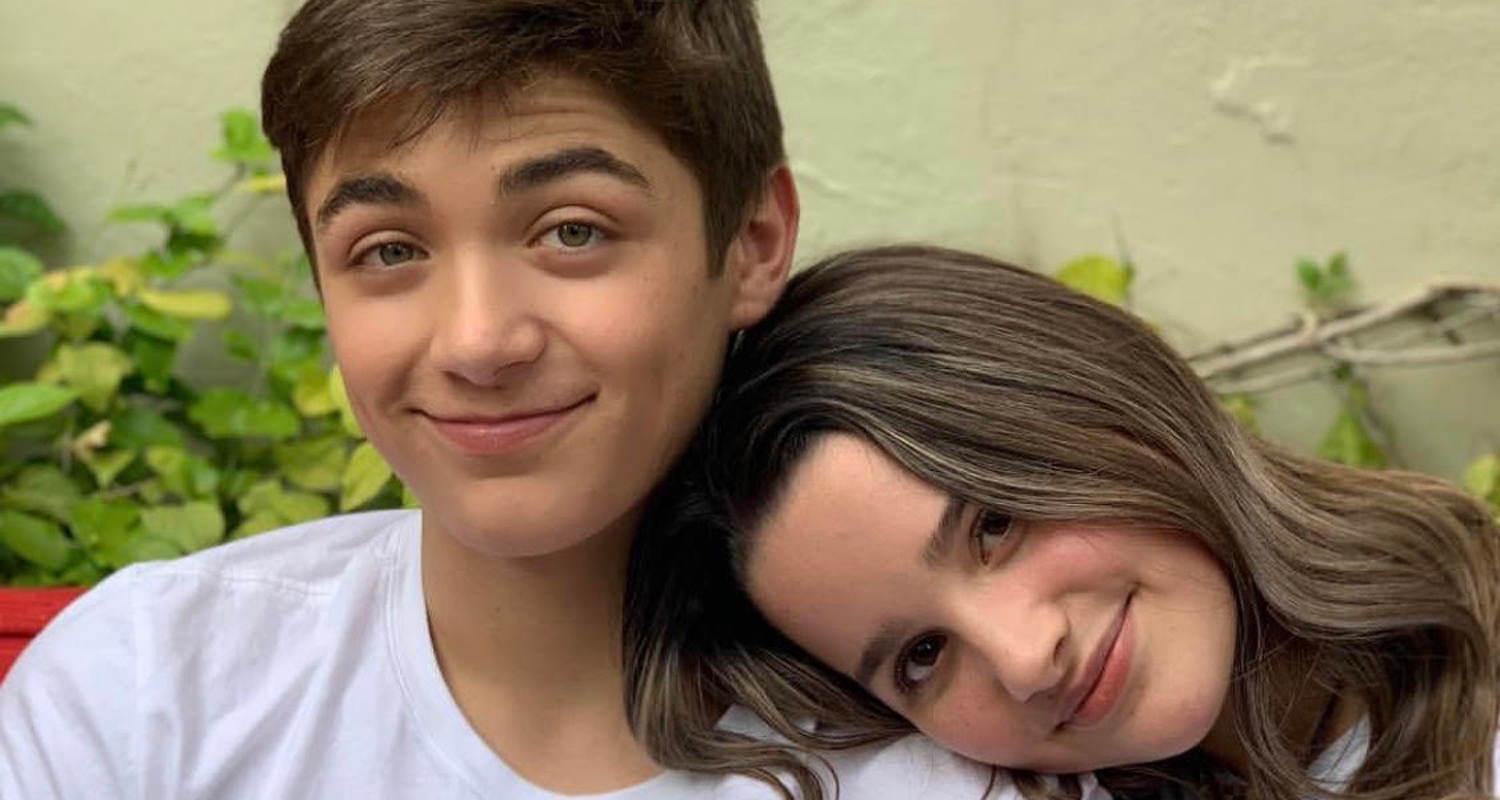 Asher Angel & Annie LeBlanc Go Behind-the-Scenes at D23 – Watch! 
