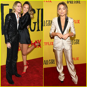 Ava Michelle & Sabrina Carpenter Celebrate The Premiere of 'Tall Girl', Anjelika Washington, Ava Michelle, clara Wilsey, Luke Eisner, rico paris, Sabrina  Carpenter, Tall Girl