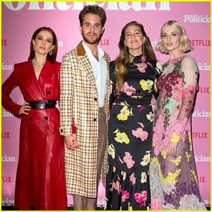 Netflix's 'The Politician' Stars Glam Up in London!