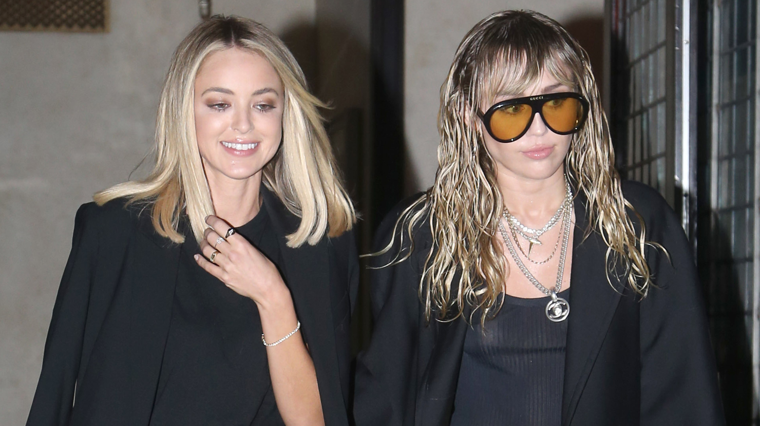 Miley Cyrus Steps Out for Dinner with Girlfriend Kaitlynn Carter