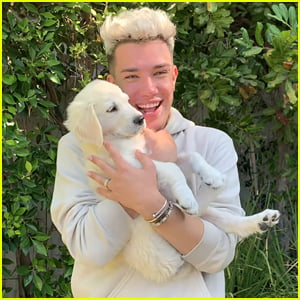 James Charles Adopts Adorable New Puppy!