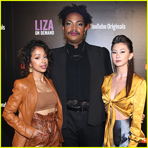 Liza Koshy Premieres 'Liza On Demand' Season 2 With Co-Stars Kimiko Glenn & Travis Coles