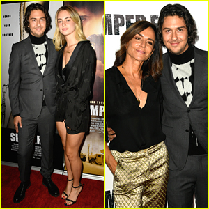 Nat Wolff Gets Support From 2 Special Ladies at 'Semper Fi' Screening