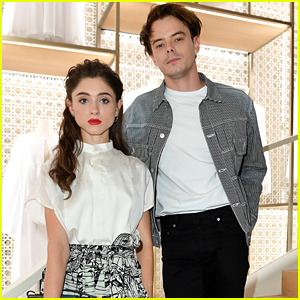 Natalia Dyer & Charlie Heaton Couple Up For Dior Fashion Events in Paris