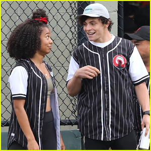 Ross Lynch & Jaz Sinclair Lead 'Chilling Adventures of Sabrina' Cast To Victory in Baseball Game