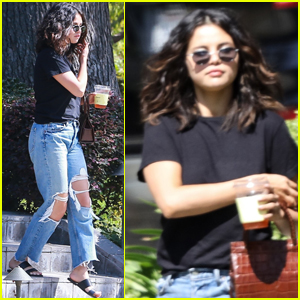 Selena Gomez Spends the Day with Friends in L.A.