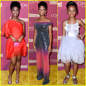 'This Is Us' Kids Wear Fun Colors to EW's Pre-Emmys Party