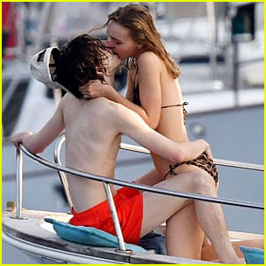 Timothee Chalamet's Makeout Session with Lily-Rose Depp Was So Steamy - See Pics!