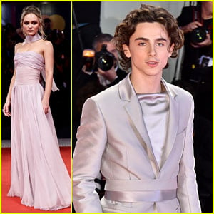 Lily-Rose Depp Dazzles in Chanel Alongside Timothee Chalamet at 'The King' Venice Premiere