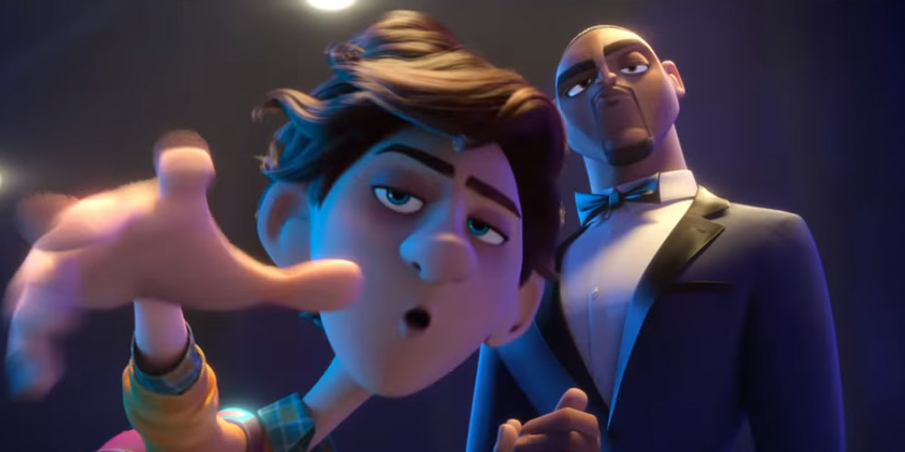 Tom Holland Invents an Inflatable Hug In The New ‘Spies in Disguise