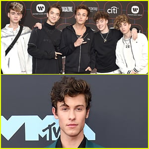 Why Don T We Reveal The Piece Of Advice They Got From Shawn Mendes Shawn Mendes Why Don T We Just Jared Jr