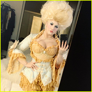 Demi Lovato Dresses as a Historical Figure for Halloween!
