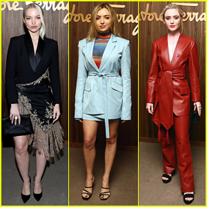 Dove Cameron, Peyton List, & Kathryn Newton Look So Chic at Hollywood Rising Event