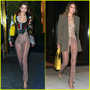 Gigi Hadid Leaves Bella's Birthday Bash in Different Outfit Than When She Arrived!