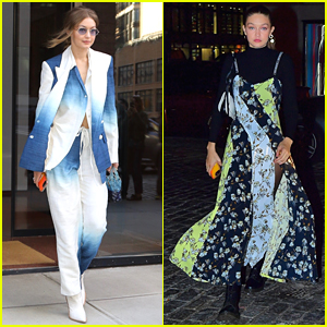 Gigi Hadid Checks Out Her Friend’s Art Exhibit On Opening Day | Gigi ...