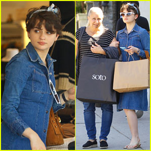 Joey King Kicks Off Her Week by Shopping with Mom!
