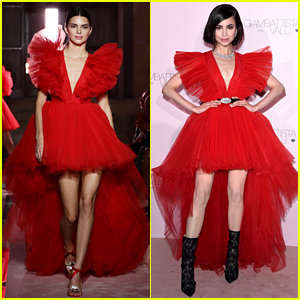 Kendall Jenner & Sofia Carson Wear the Same Dress at Same Event!