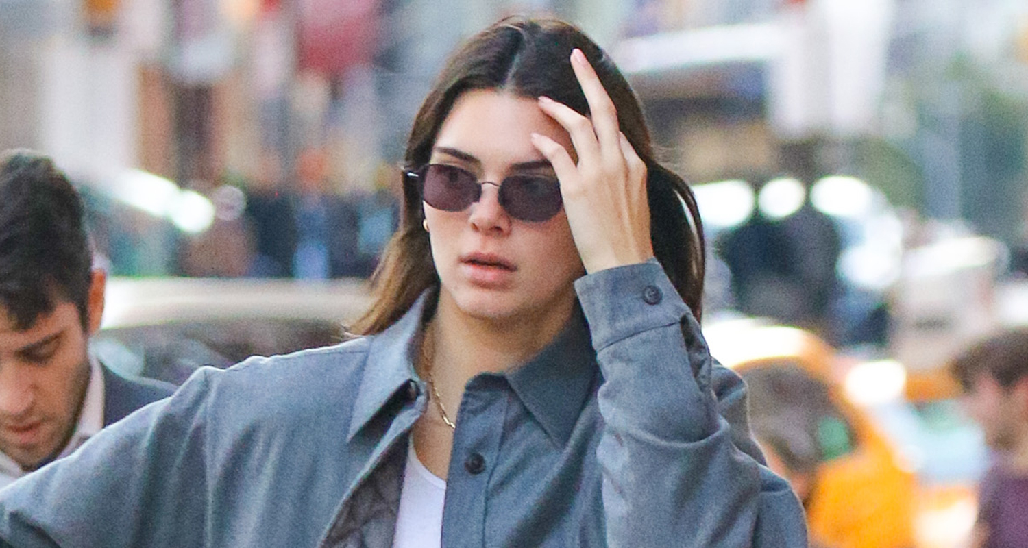 Kendall Jenner Switches Up Her Look For NYC Stroll | Kendall Jenner ...